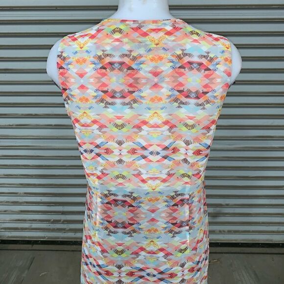 Cabi size small colorful sleeveless top - Picture 7 of 8